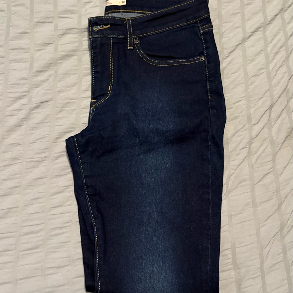 Levi's Women's Dark Blue Skinny Jeans
